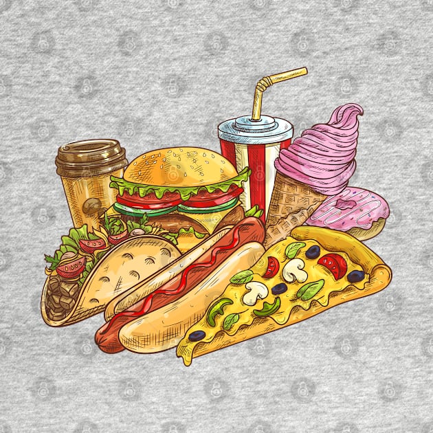 Fast food Junk by Mako Design 